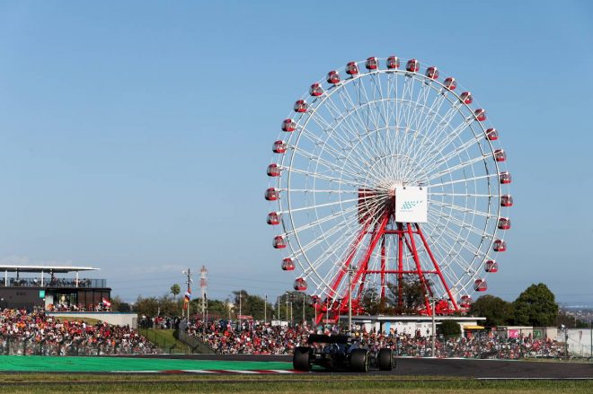2019年F1第17戦日本GP日曜　バルテリ・ボッタス（メルセデス）