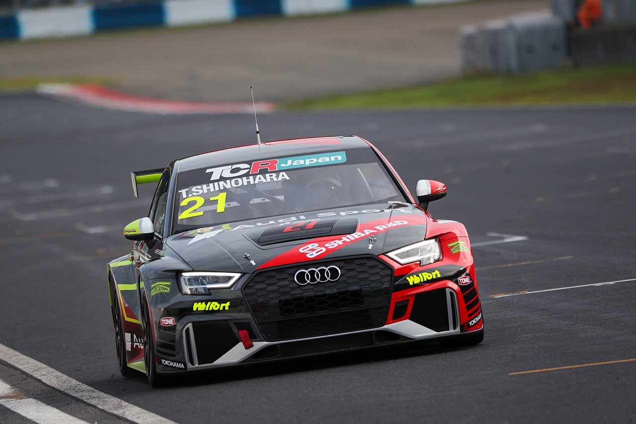 TCRジャパンシリーズを戦うAudi Team HitotsuyamaのアウディRS3 LMS
