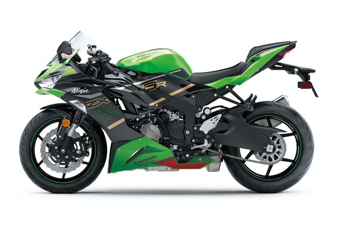Ninja ZX-6R KRT EDITION（左サイド）
