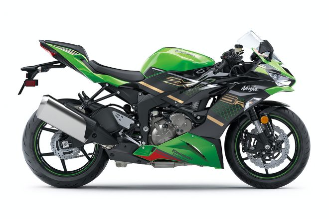 Ninja ZX-6R KRT EDITION（右サイド）