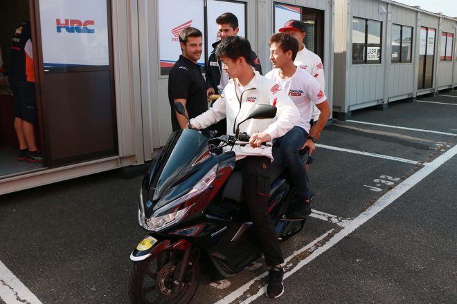 Honda Team Asiaの小椋藍と鳥羽海渡