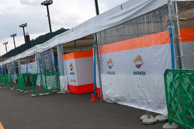 パドックの様子