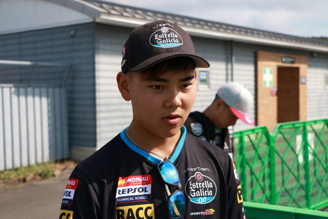 山中琉聖（Estrella Galicia 0，0）