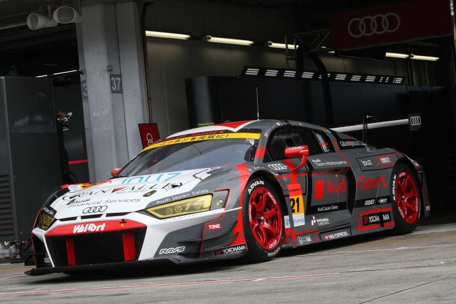 2019年シーズン、Audi Team Hitotsuyamaが投入しているHitotsuyama Audi R8 LMS