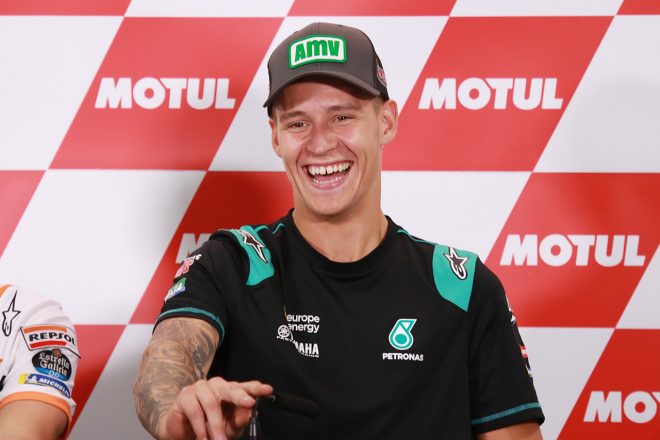 ファビオ・クアルタラロ（ペトロナス・ヤマハSRT）