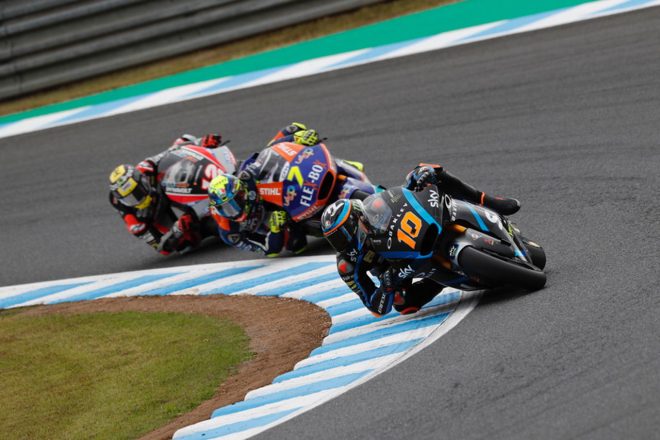 MotoGP日本GP Moto2クラス トップ争い