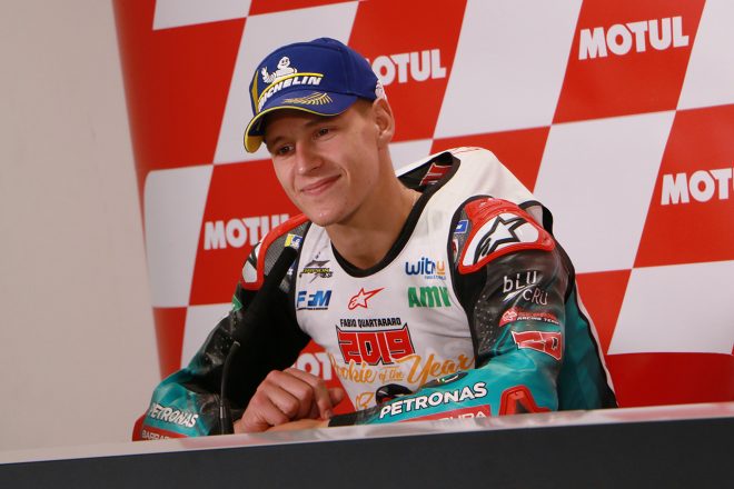ファビオ・クアルタラロ（ペトロナス・ヤマハSRT）