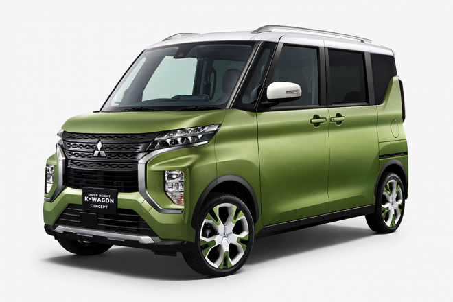 ミツビシ『SUPER HEIGHT K-WAGON CONCEPT』フロントビュー