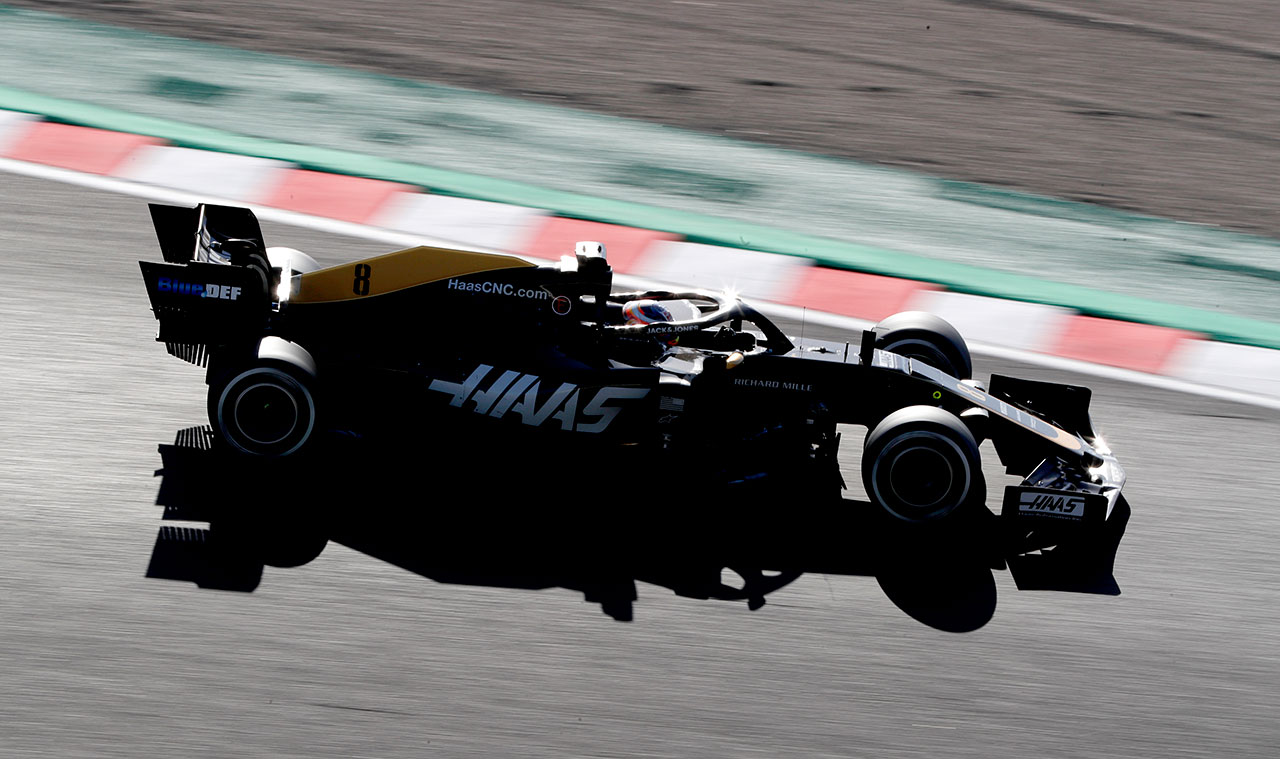 2019年F1第17戦日本GP　ロマン・グロージャン（ハース）