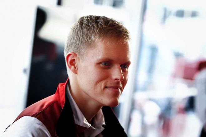 このラリー・エスパーニャでチャンピオン獲得の可能性もあるオット・タナク（トヨタ・ヤリスWRC）
