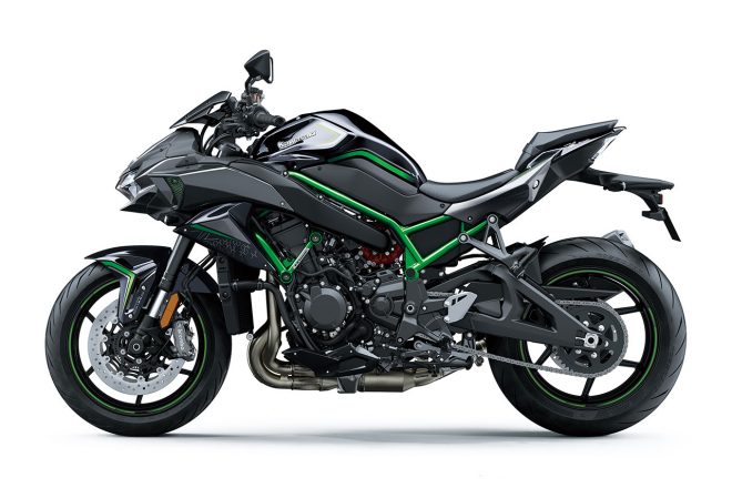 東京モーターショーで世界公開されたカワサキZ H2