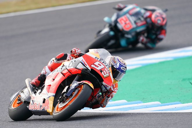 最初の数周で全員を引き離したマルク・マルケス（レプソル・ホンダ・チーム）