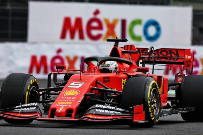 2019年F1第18戦メキシコGP　セバスチャン・ベッテル（フェラーリ）