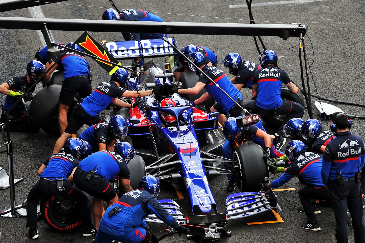 2019年F1第18戦メキシコGP　ダニール・クビアト（トロロッソ・ホンダ）