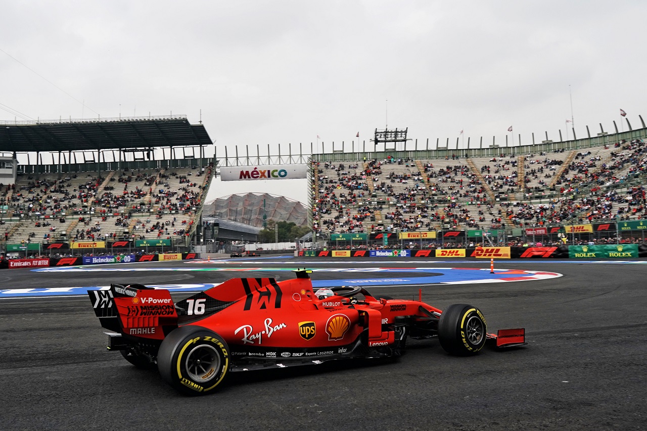 2019年F1第18戦メキシコGP　シャルル・ルクレール（フェラーリ）