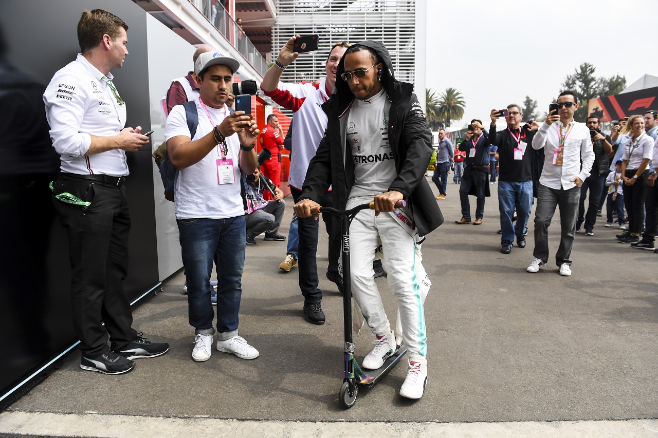 2019年F1第18戦メキシコGP　ルイス・ハミルトン（メルセデス）