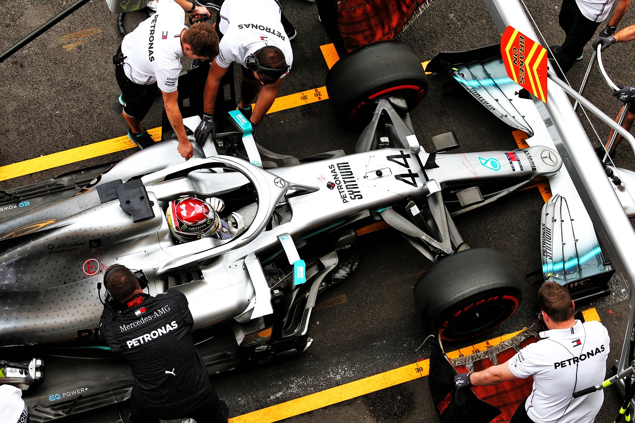 2019年F1第18戦メキシコGP　ルイス・ハミルトン（メルセデス）