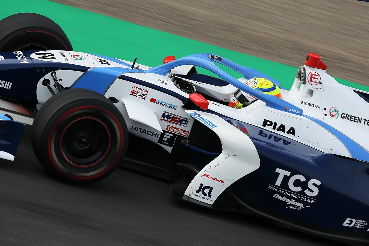2019年スーパーフォーミュラ第7戦鈴鹿予選ポールのアレックス･パロウ（TCS NAKAJIMA RACING）