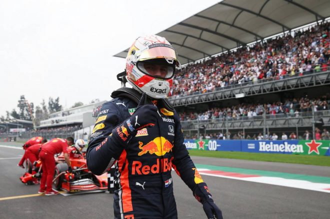 2019年F1第18戦メキシコGP予選　マックス・フェルスタッペンがポールポジション