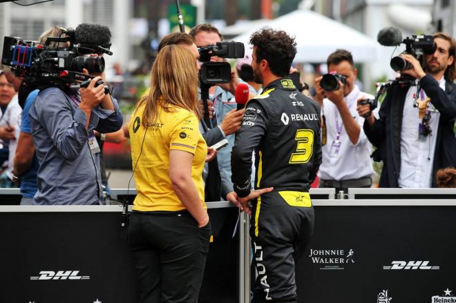 2019年F1第18戦メキシコGP　ダニエル・リカルド（ルノー）
