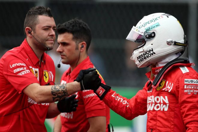 2019年F1第18戦メキシコGP　セバスチャン・ベッテル（フェラーリ）