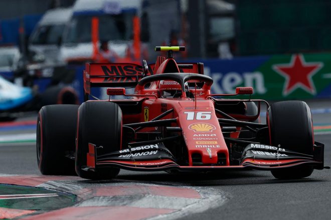 2019年F1第18戦メキシコGP予選　シャルル・ルクレール（フェラーリ）