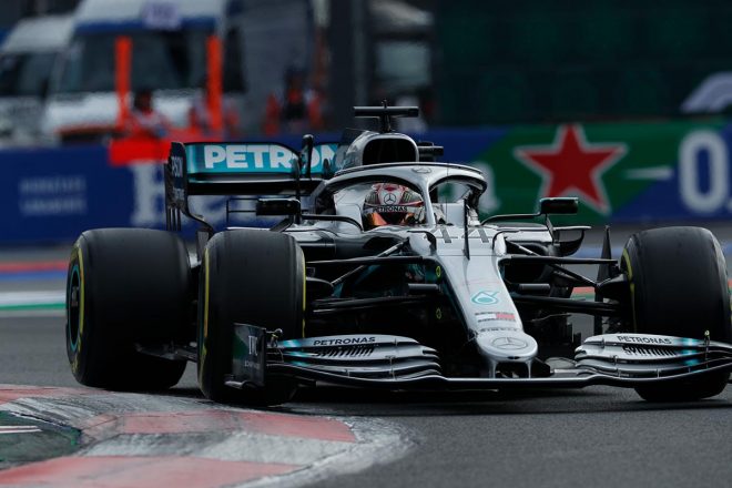 2019年F1第18戦メキシコGP予選　ルイス・ハミルトン（メルセデス）