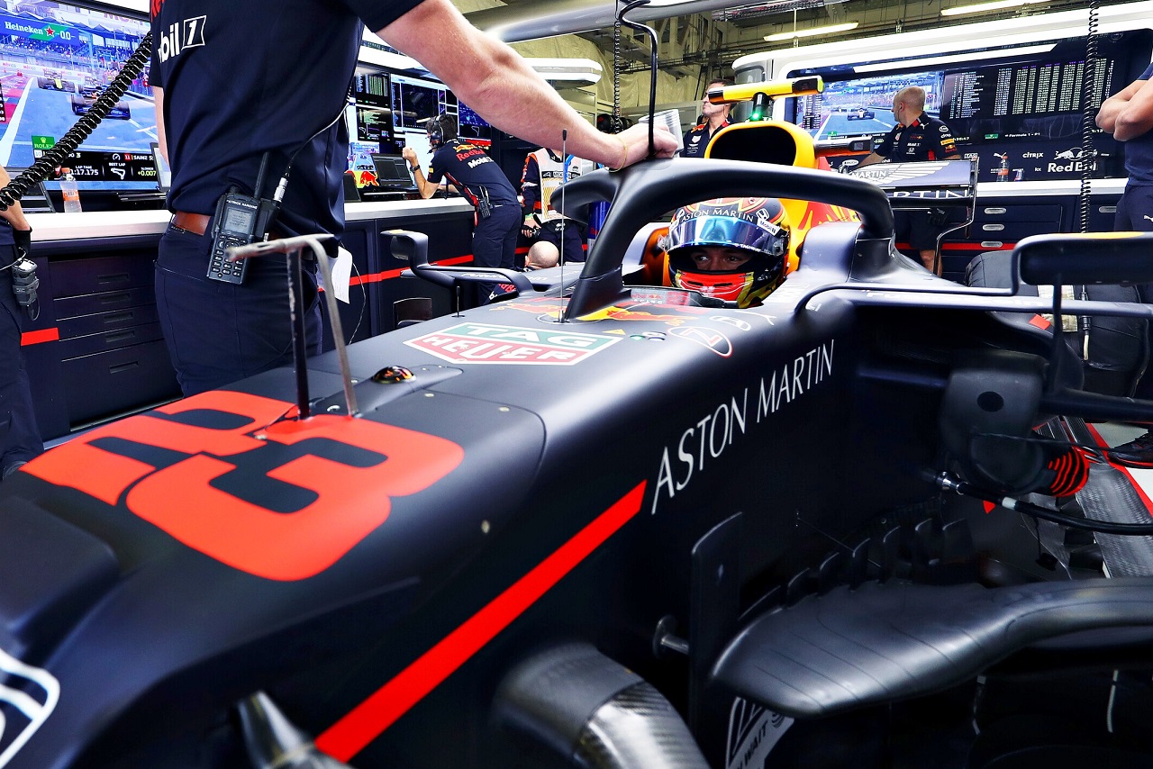 2019年F1第18戦メキシコGP　アレクサンダー・アルボン（レッドブル・ホンダ）