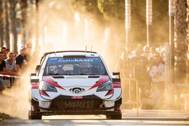 勝田貴元（トヨタ・ヤリスWRC）