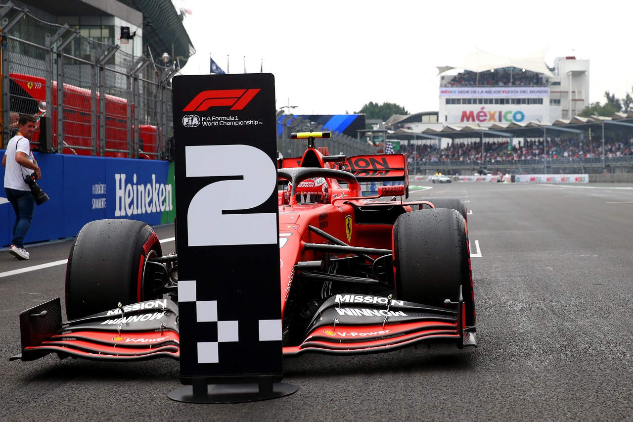 2019年F1第18戦メキシコGP　シャルル・ルクレール（フェラーリ）が予選で2番手タイムをマーク