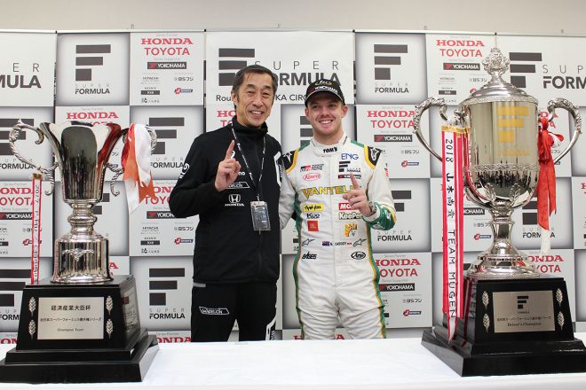 2019年スーパーフォーミュラ第7戦鈴鹿　チャンピオン会見
