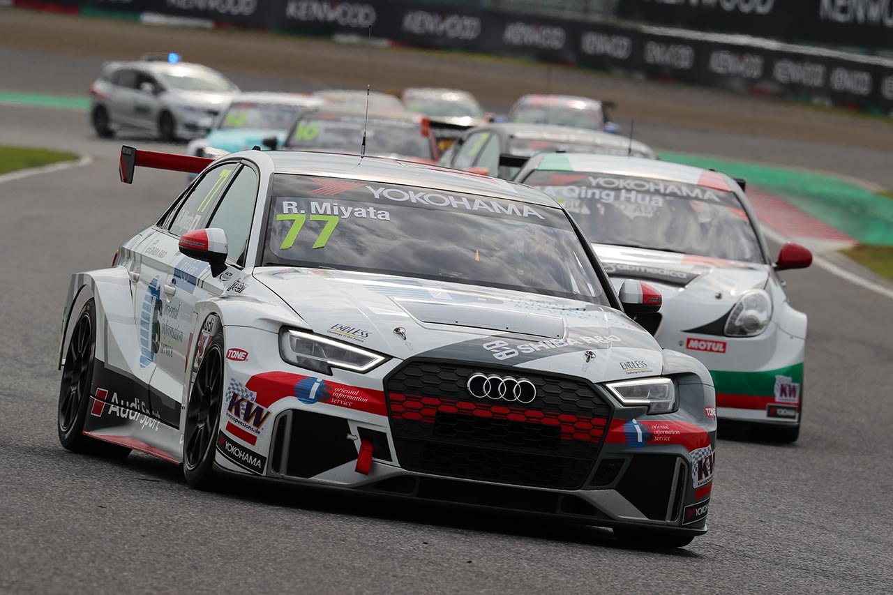 宮田莉朋（アウディRS3 LMS）