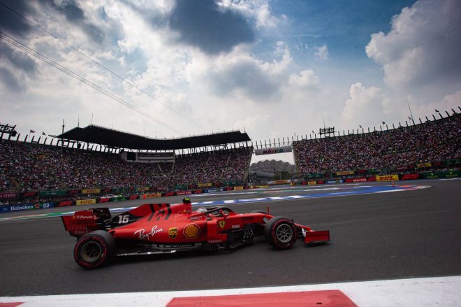 2019年F1第18戦メキシコGP　フロントロウからスタートするシャルル・ルクレール
