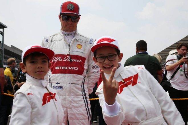 2019年F1第18戦メキシコGP決勝　キミ・ライコネン（アルファロメオ）