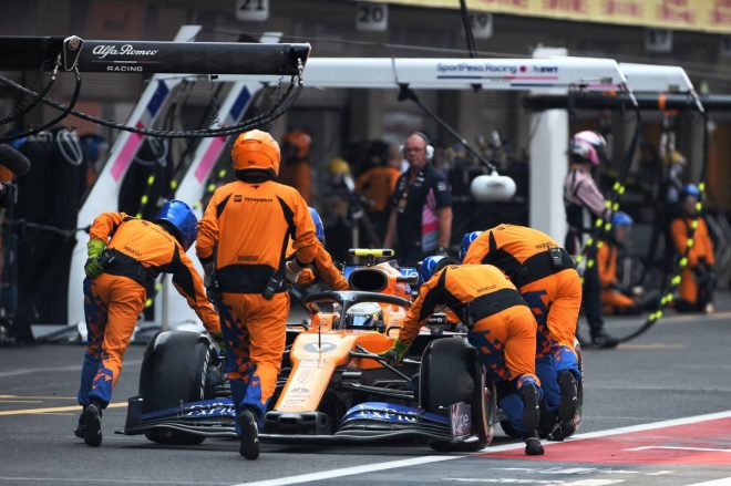 2019年F1第18戦メキシコGP決勝　ランド・ノリス（マクラーレン）