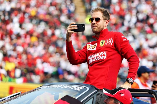 2019年F1第18戦メキシコGP決勝　セバスチャン・ベッテル（フェラーリ）