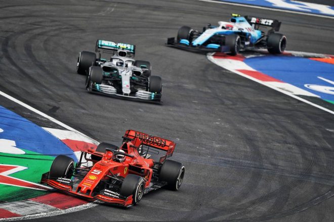 2019年F1第18戦メキシコGP決勝　セバスチャン・ベッテル（フェラーリ）