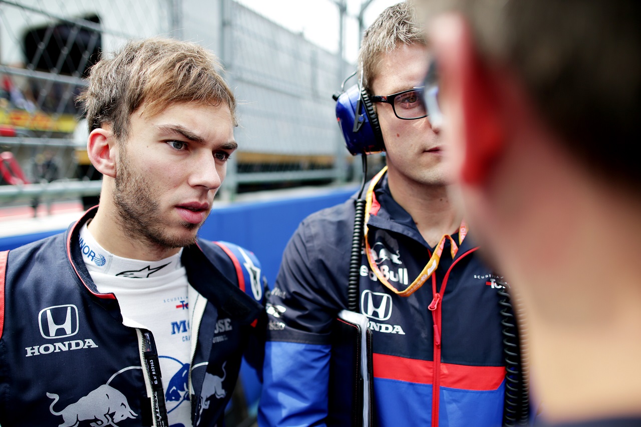 2019年F1第18戦メキシコGP　ピエール・ガスリー（トロロッソ・ホンダ）