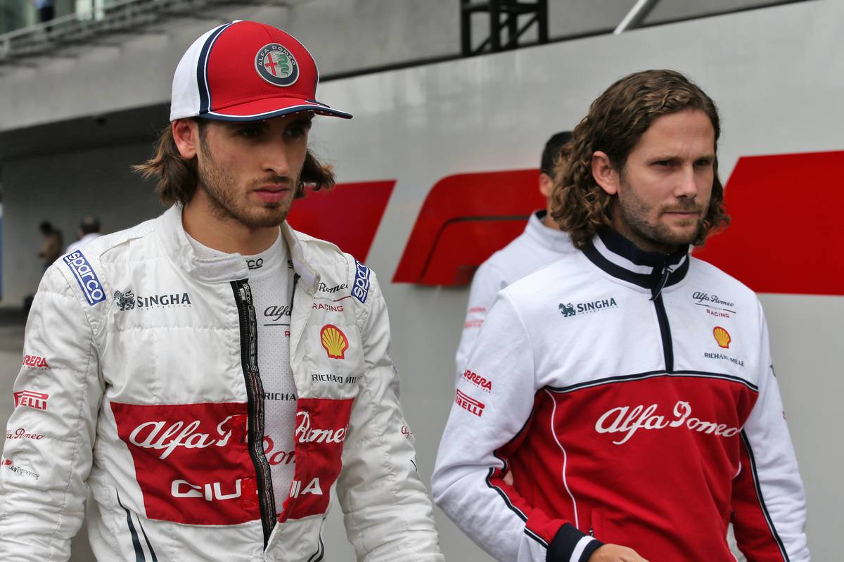 2019年F1第18戦メキシコGP決勝　アントニオ・ジョビナッツィ（アルファロメオ）