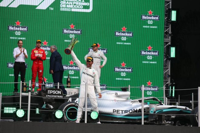 2019年F1第18戦メキシコGP決勝 ルイス・ハミルトン(メルセデス)