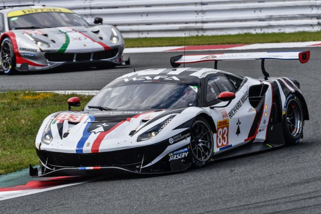 AFコルセの83号車フェラーリ488 GTE Evo