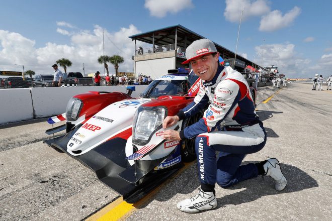 PR1マティアセン ・モータースポーツからLMP2クラスに参戦し、シリーズチャンピオンを獲得したマット・マクマリー