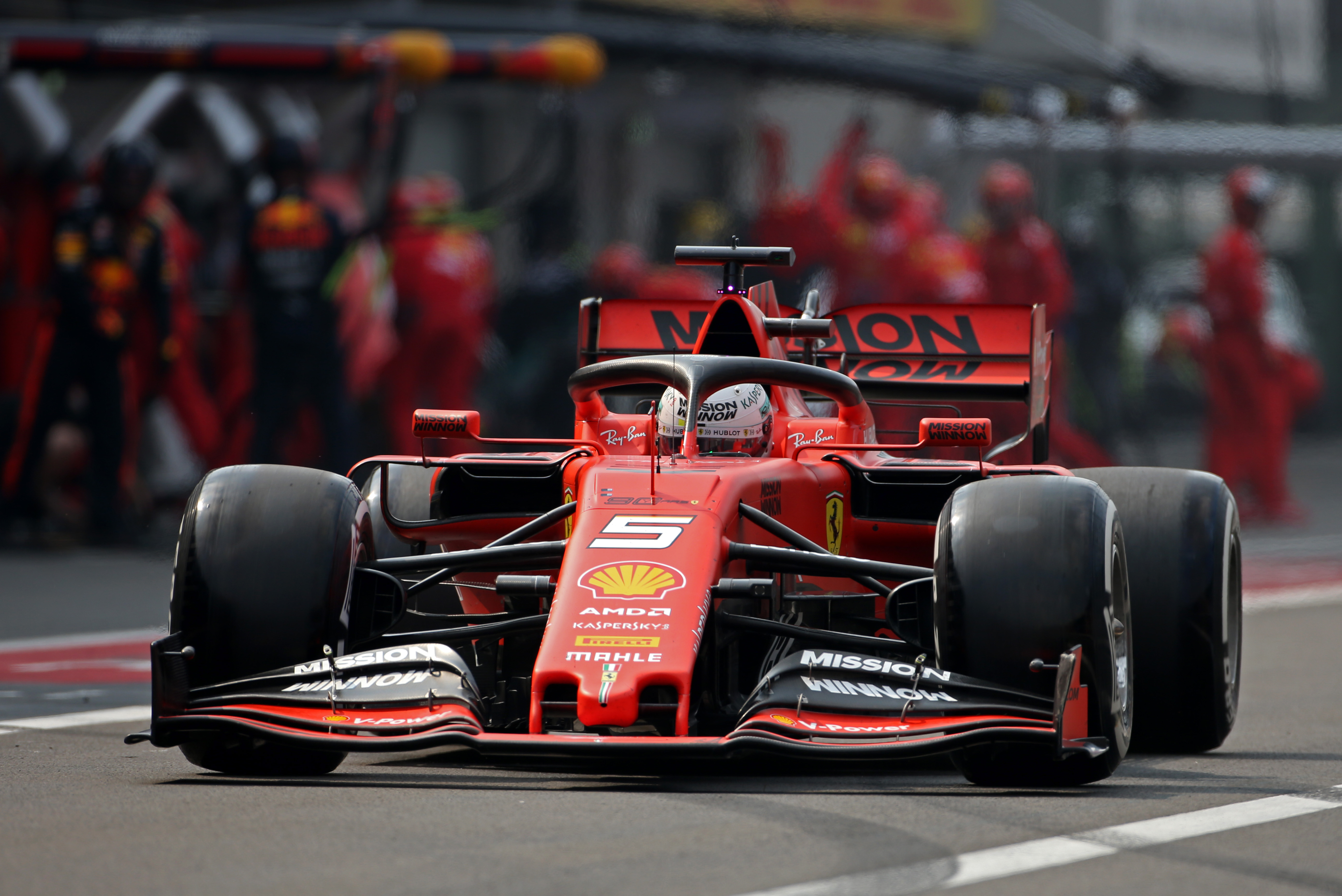 2019年F1メキシコGPでのベッテル