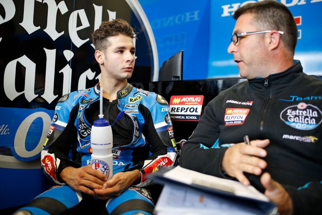 2016年のオランダGPにホルヘ・ナバーロの代役で参戦したロレンツォ・ダラ・ポルタ