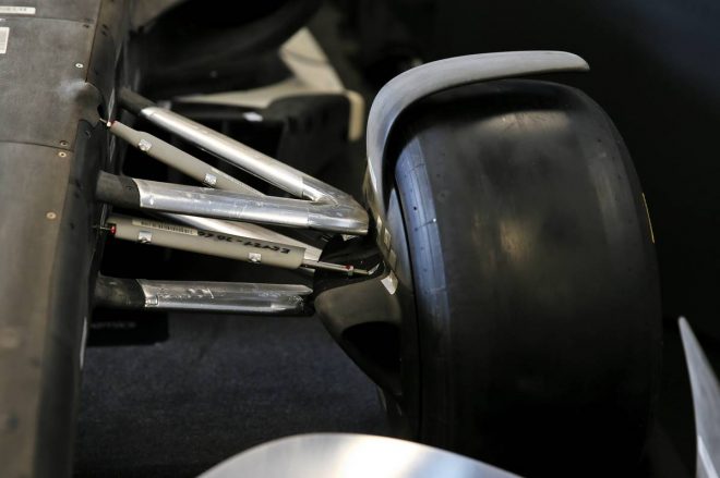 2019年F1第19戦アメリカGP　記者会見の場に用意された2021年のF1モデルカー