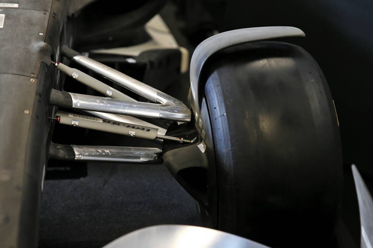 2019年F1第19戦アメリカGP　記者会見の場に用意された2021年のF1モデルカー