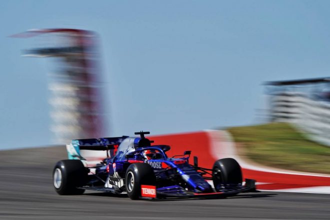 2019年F1第19戦アメリカGP　ダニール・クビアト（トロロッソ・ホンダ）