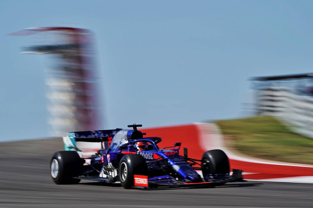 2019年F1第19戦アメリカGP　ダニール・クビアト（トロロッソ・ホンダ）