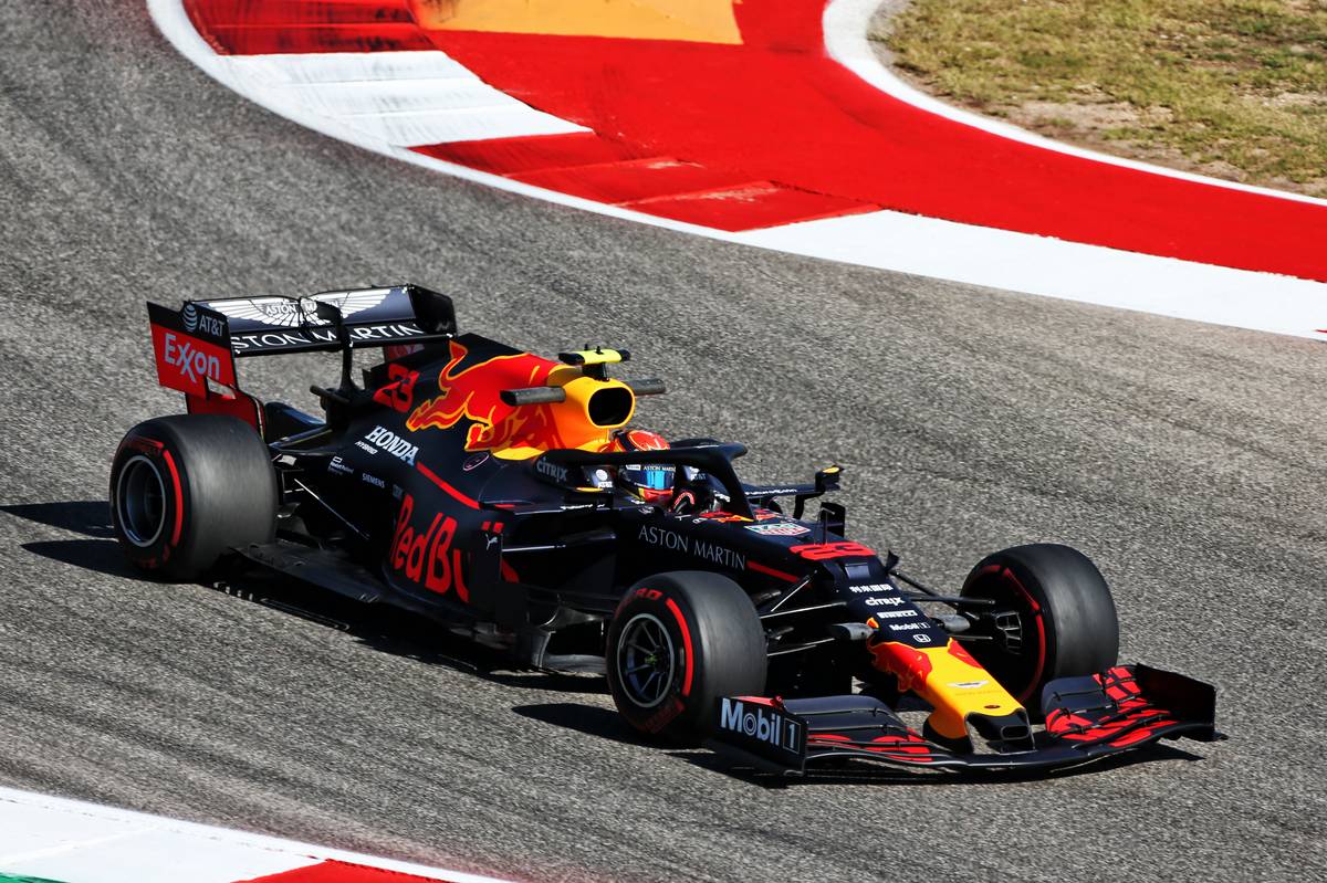 2019年F1第19戦アメリカGP　アレクサンダー・アルボン（レッドブル・ホンダ）