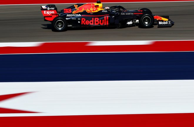 2019年F1第19戦アメリカGP金曜　マックス・フェルスタッペン（レッドブル・ホンダ）